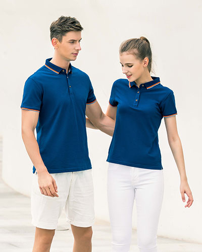 夏季短(duan)袖Polo衫定制