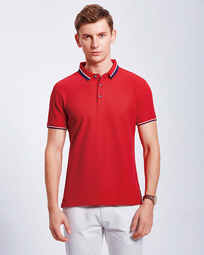 夏季短(duan)袖Polo衫定制