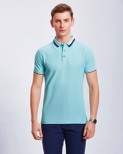 夏季(ji)短袖Polo衫定制